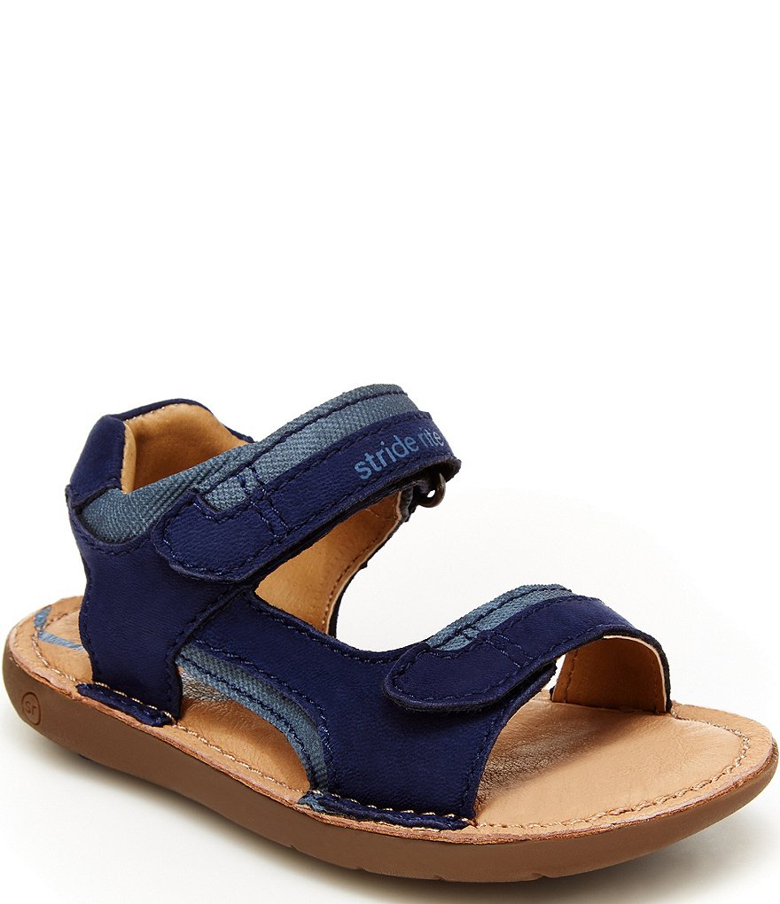 Stride Rite Boys' Oaklynn SRTech Leather Sandals (Toddler)