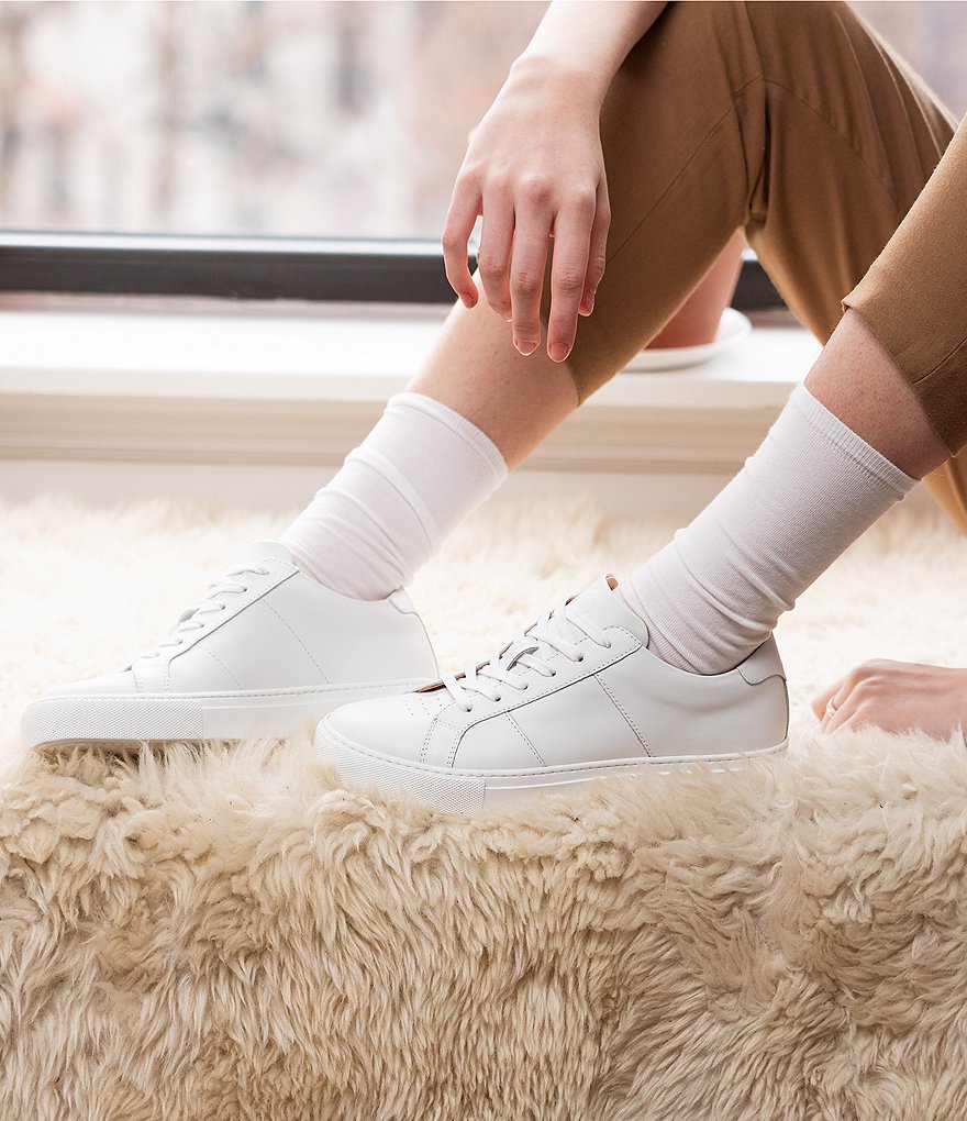 GREATS Women's Royale Leather Lace-Up Sneakers