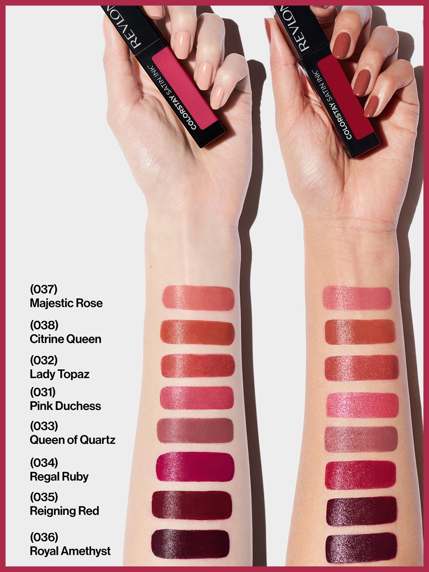 Revlon ColorStay Satin Ink Crown Jewels Liquid Lipstick Pink Duchess - 5 ml