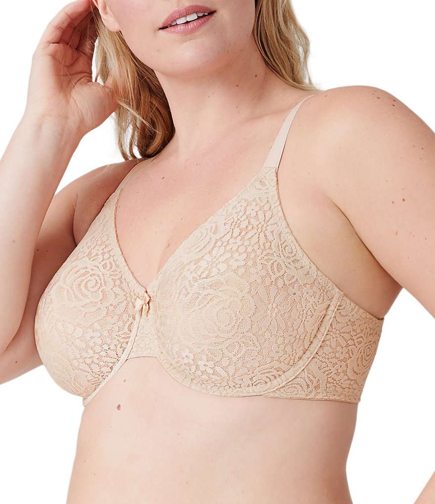 Wacoal Halo Lace Full-Busted Underwire Bra