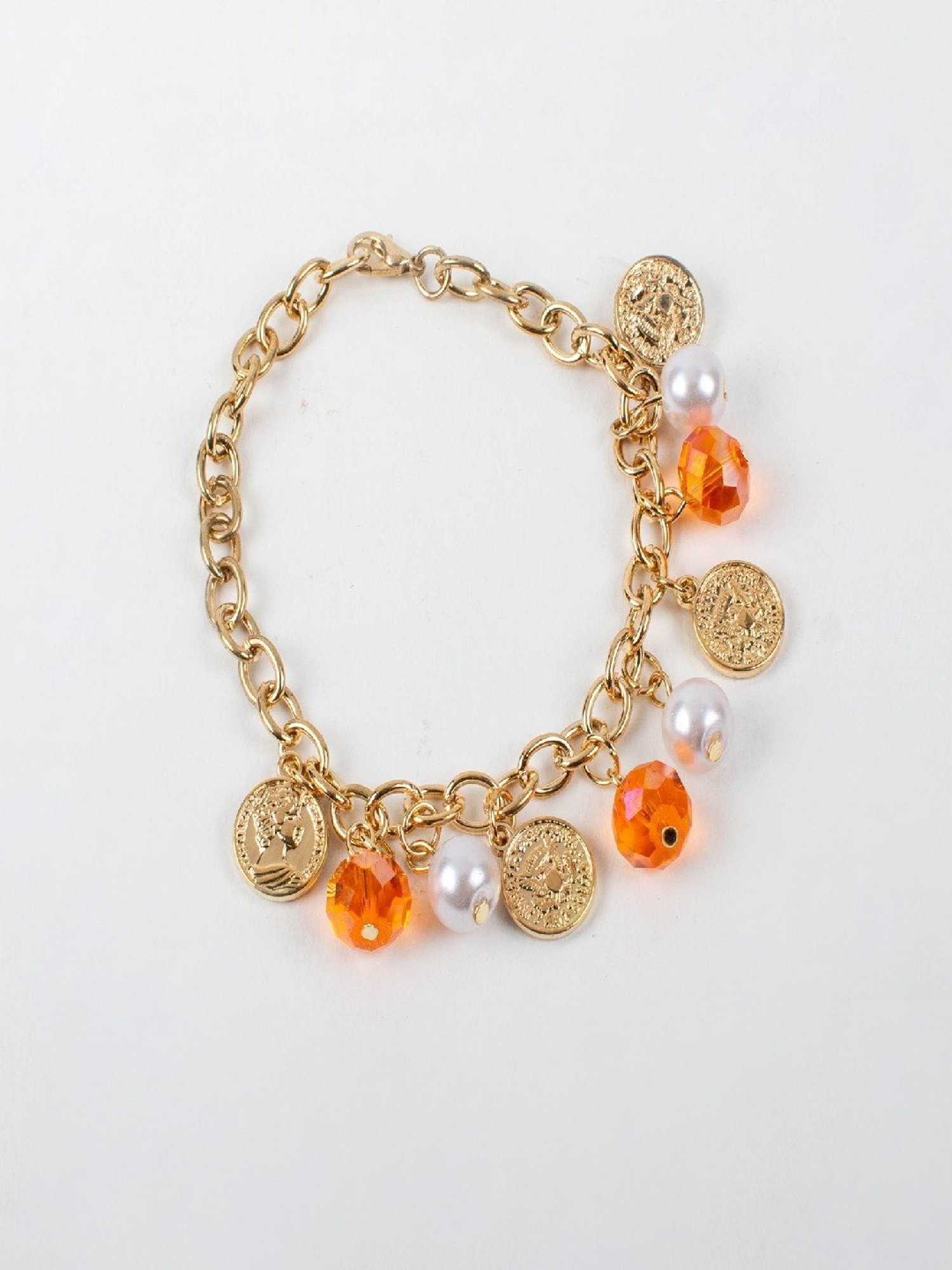 Jewelz Fashionable Charms Beaded Bracelet for Girls & Women