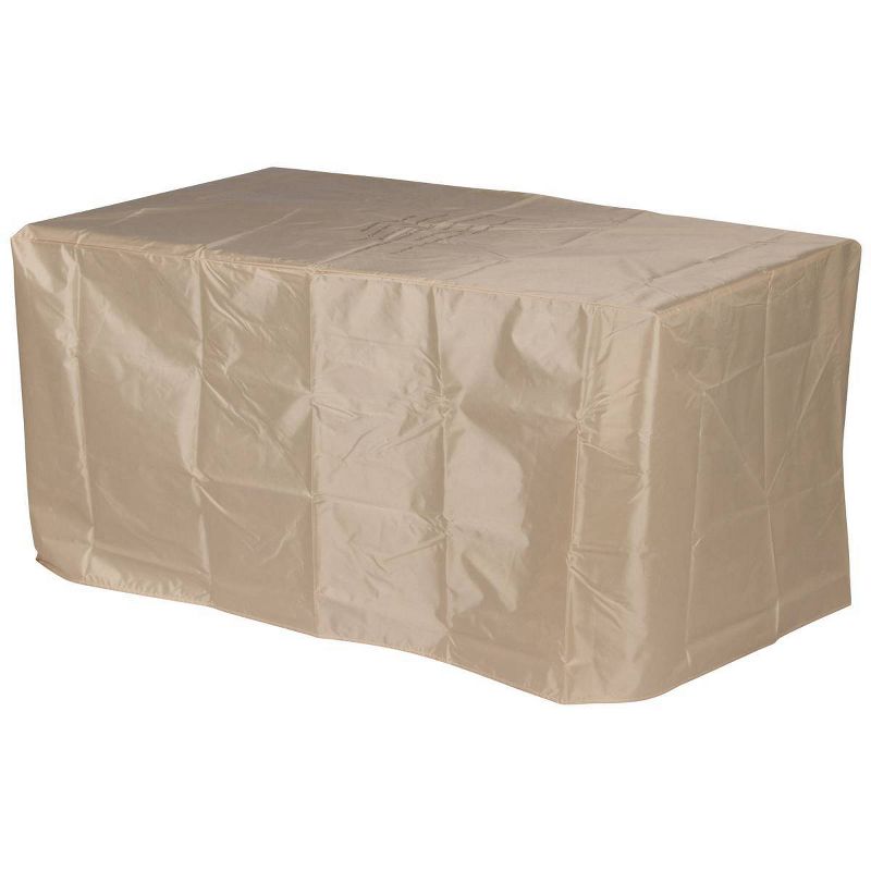 48" Sevilla Outdoor Propane Gas Fire Pit with Lava Rocks - Shine Company Inc.