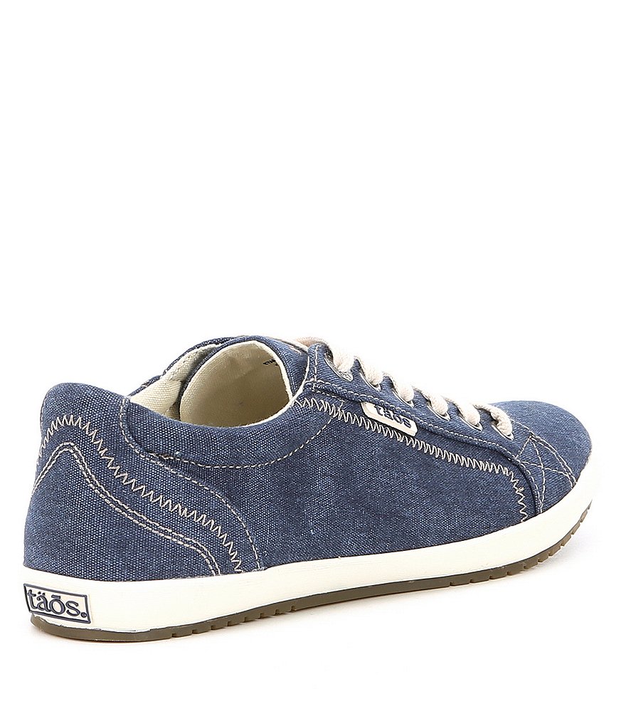 Taos Footwear Star Washed Canvas Lace-Up Sneakers