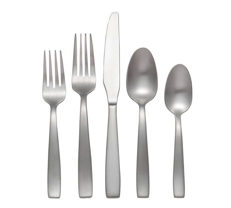 20pc Stainless Steel Everdine Everyday Silverware Set - Oneida