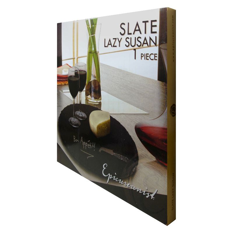 Epicureanist Slate Lazy Susan