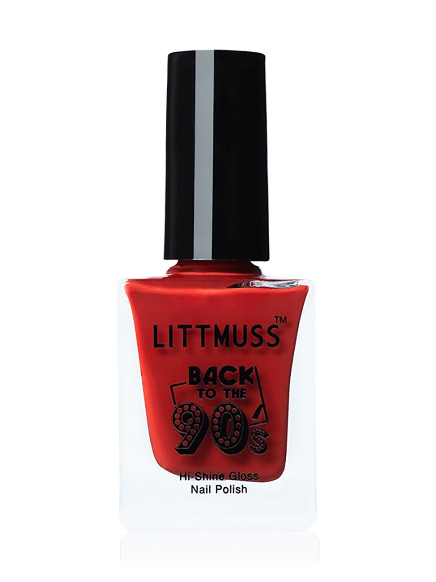 Littmuss Back To The 90's Hi Shine Gloss Nail Polish Fire Brick 045 - 9.5 ml