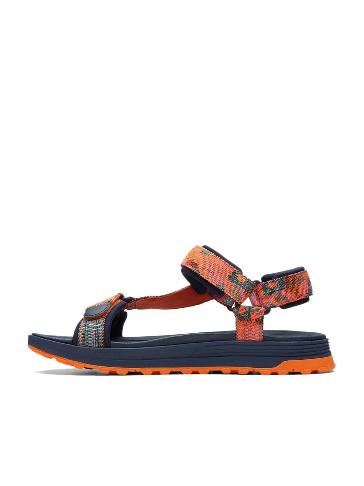 Clarks Men's ATL Trek Orange Floater Sandals