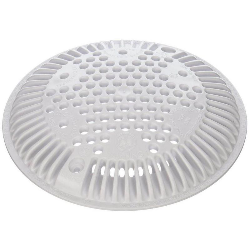 Hayward WGX1048E Swimming Pool Dual Suction Outlet 8" White Cover Replacement