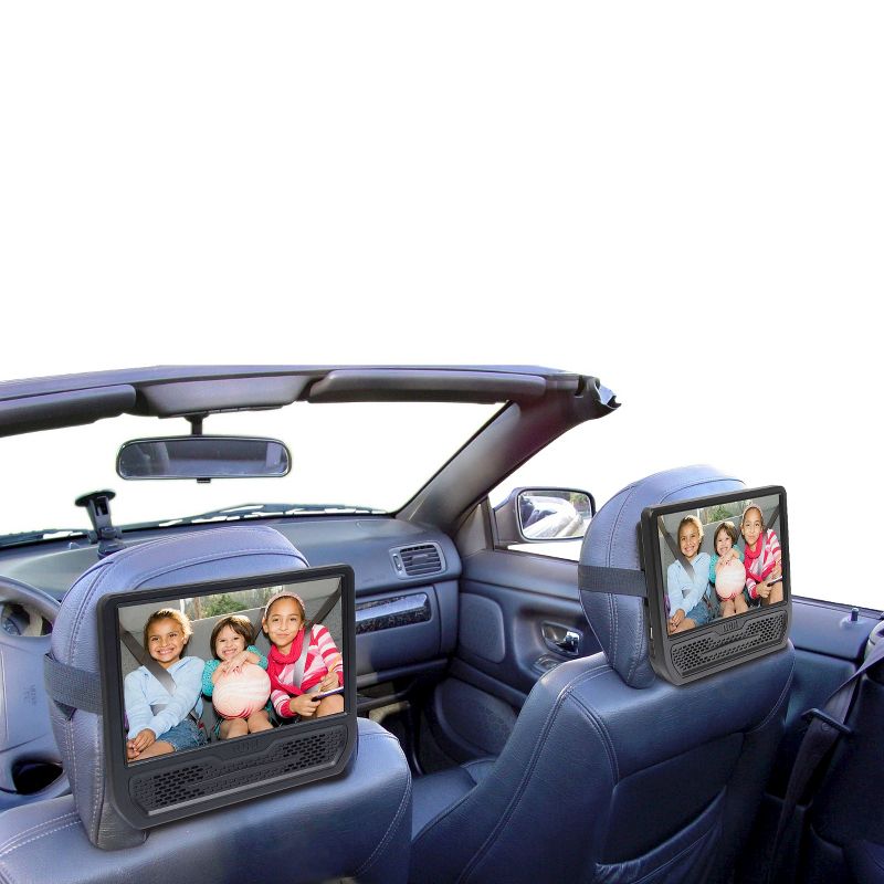 RCA Dual Screen 9" Mobile DVD Player - Black (DRC79981E)