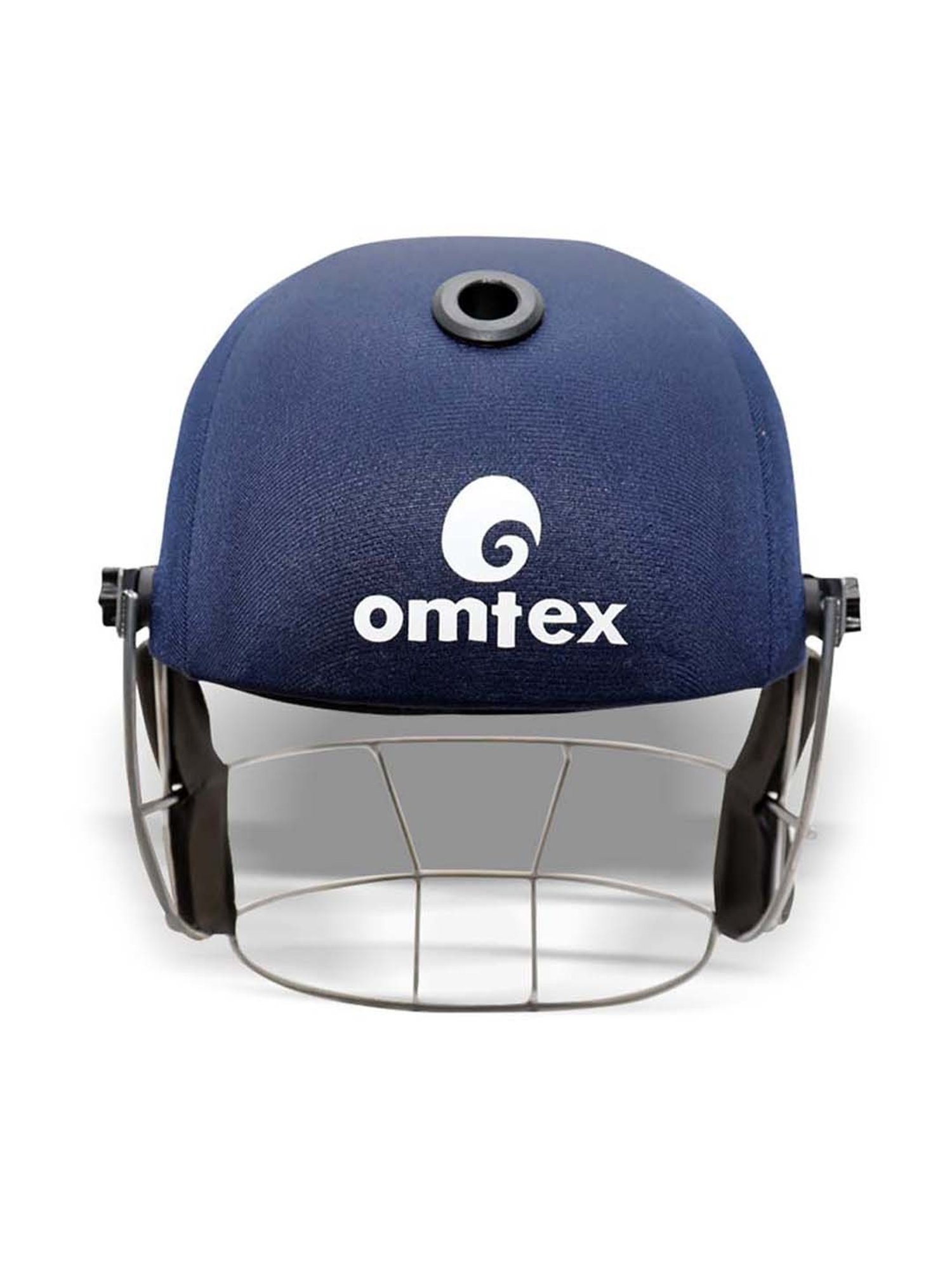 Omtex Navy Blue Cricket Helmet (XS)