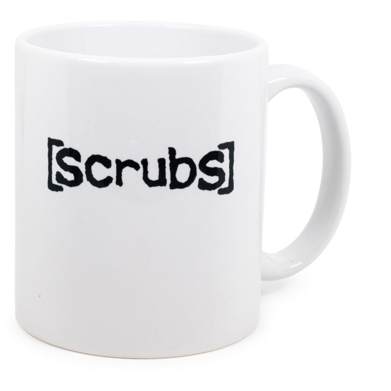 Surreal Entertainment Scrubs Sacred Hearts Hospital Logo Ceramic Mug | Holds 11 Ounces