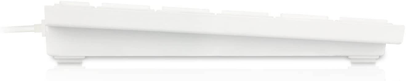 Macally 30 Pin Wired Keyboard for iPad 3/2/1, iPhone 4s/4/3G/3, and iPod Touch (iKey30)