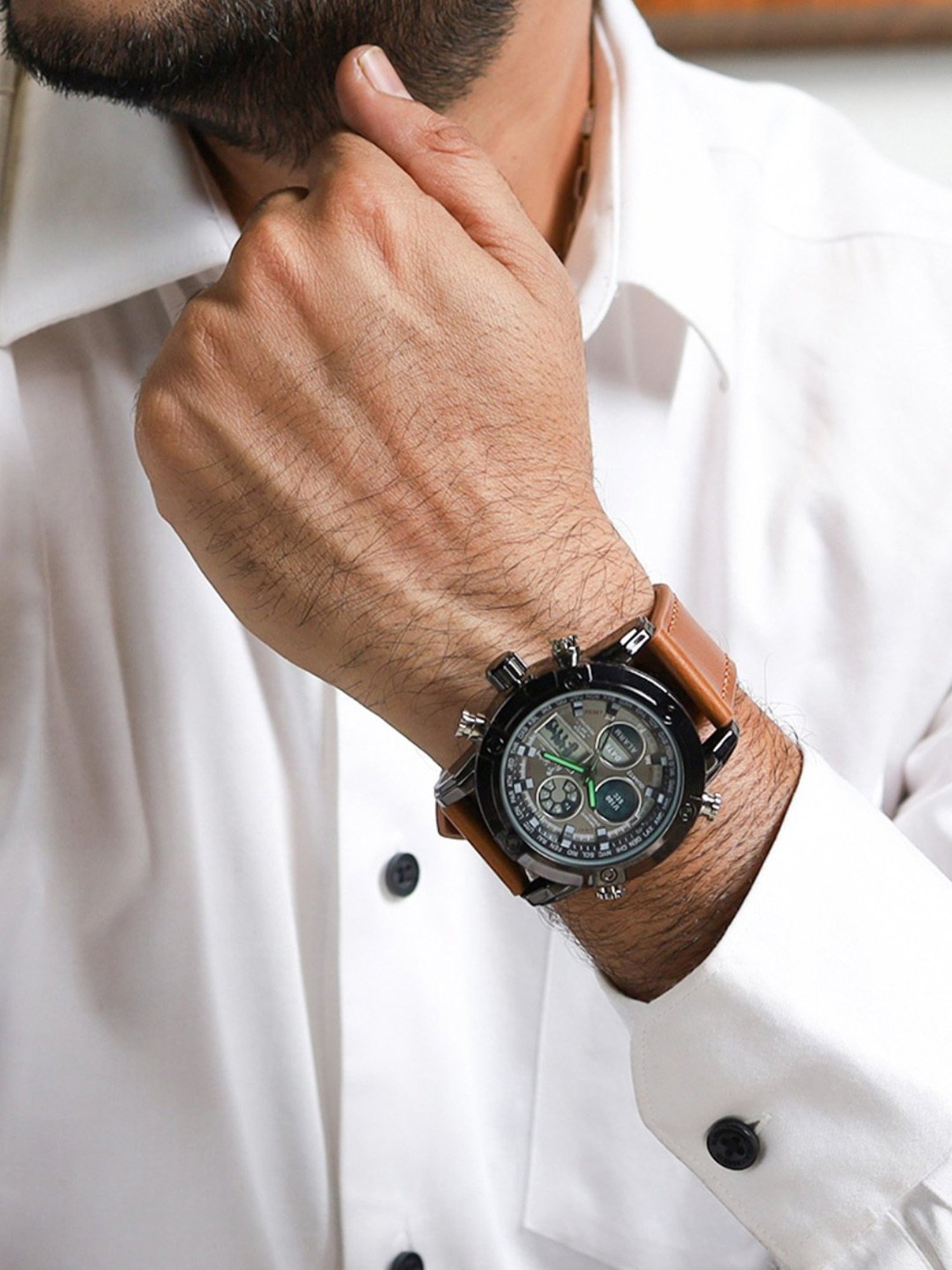 Sylvi 3022-ICONIC Chronograph Watch for Men