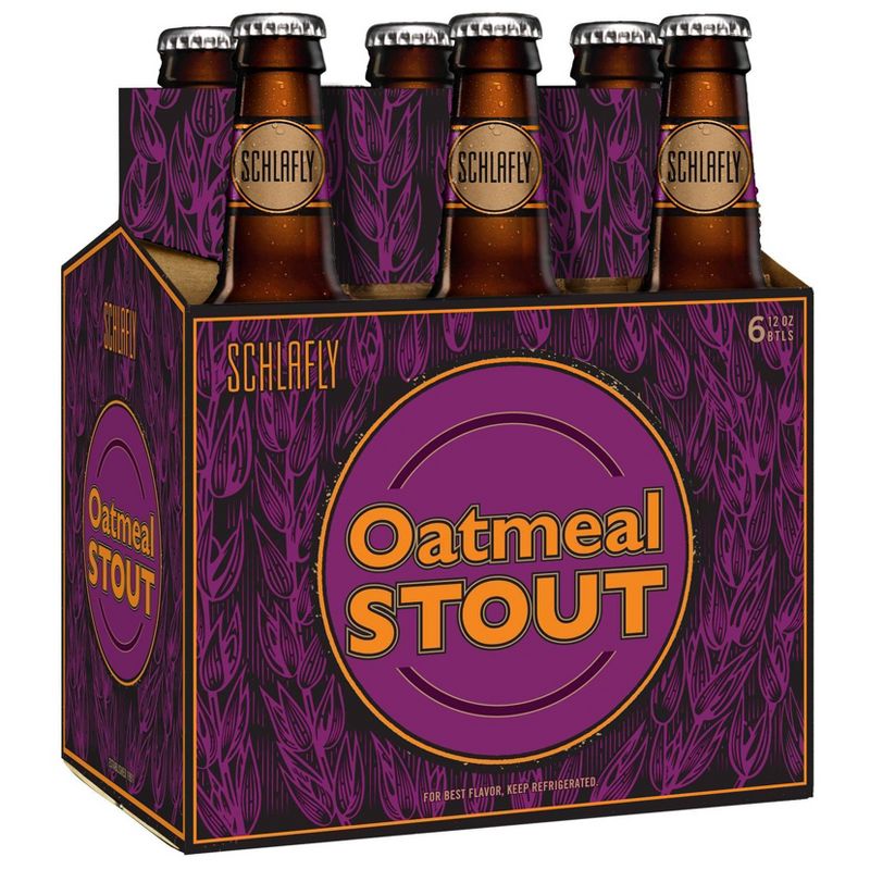 Schlafly Oatmeal Stout Beer - 6pk/12 fl oz Bottles