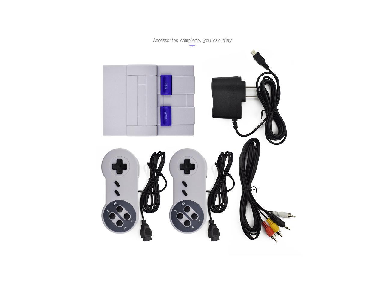 Super NES Classic Edition Console Super Mini SFC/SNES Retro Game Console Built-in 400 Games+2 Handle Controllers