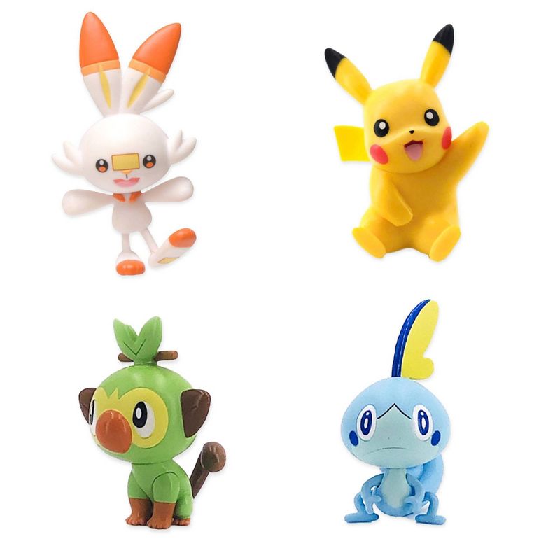 Pokemon Battle Figure 4pk
