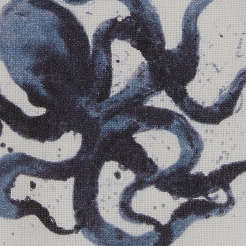 Split P Deep Blue Sea Printed Octopus Napkin Set - White