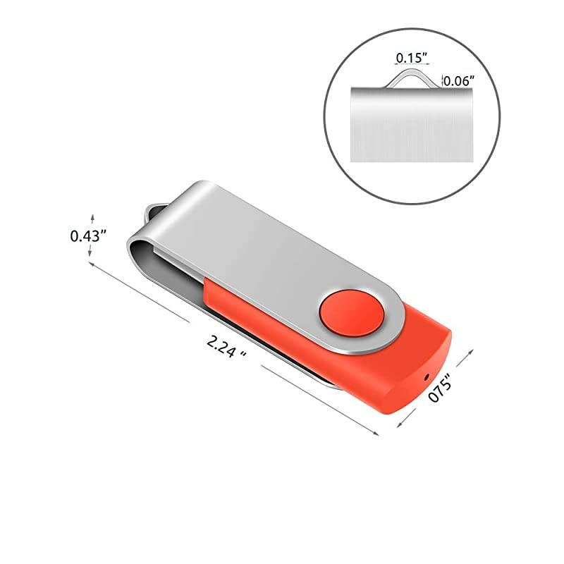 Red USB Flash Drive 16GB USB20 Memory Stick 10 PCS Thumb Drive Bulk Jump Drive Zip Drives with Led Indicator Plus 12 Removable Mark Labels 16 GB Red 10 Pack