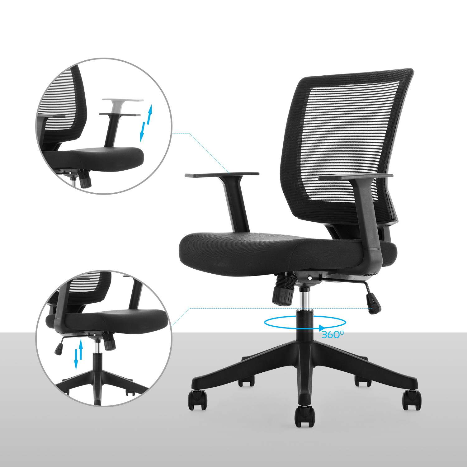 Ergonomic Mesh Task Chair