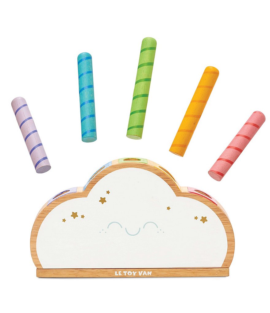 Le Toy Van Rainbow Cloud Pop Toy