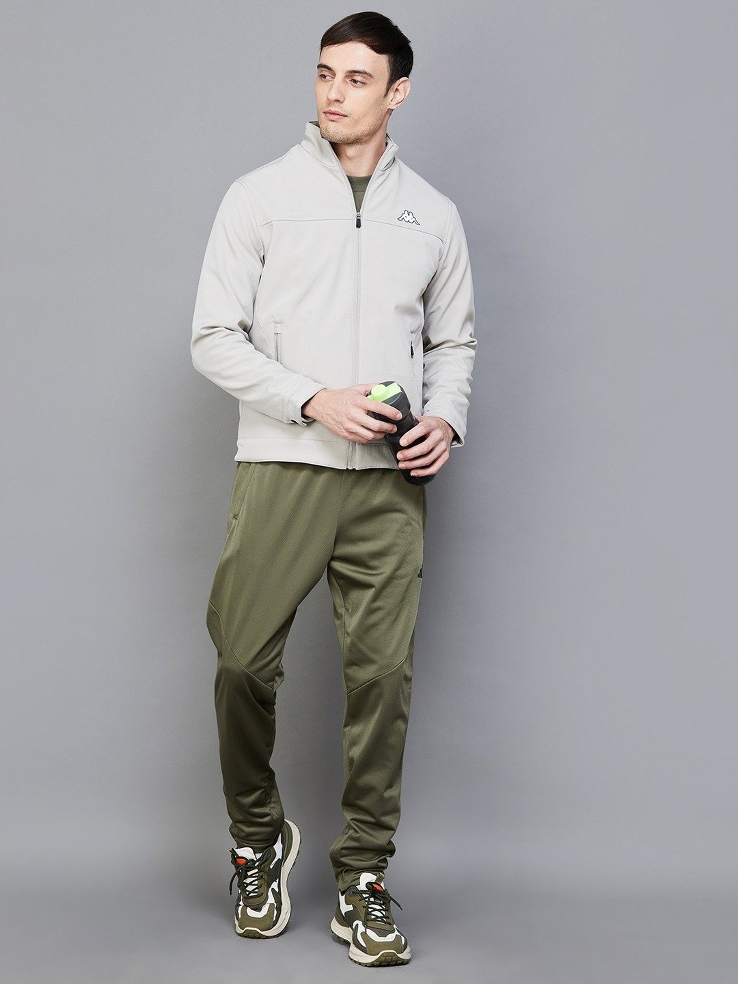 Slowave Teal Regular Fit Sports Hooded Jacket