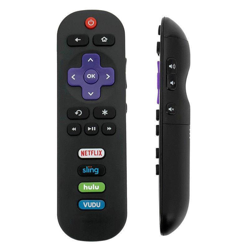 RC280 V4 Remote Control for TCL ROKU TV 32S3800 43S303 55FS3750 w Hulu Vudu Key