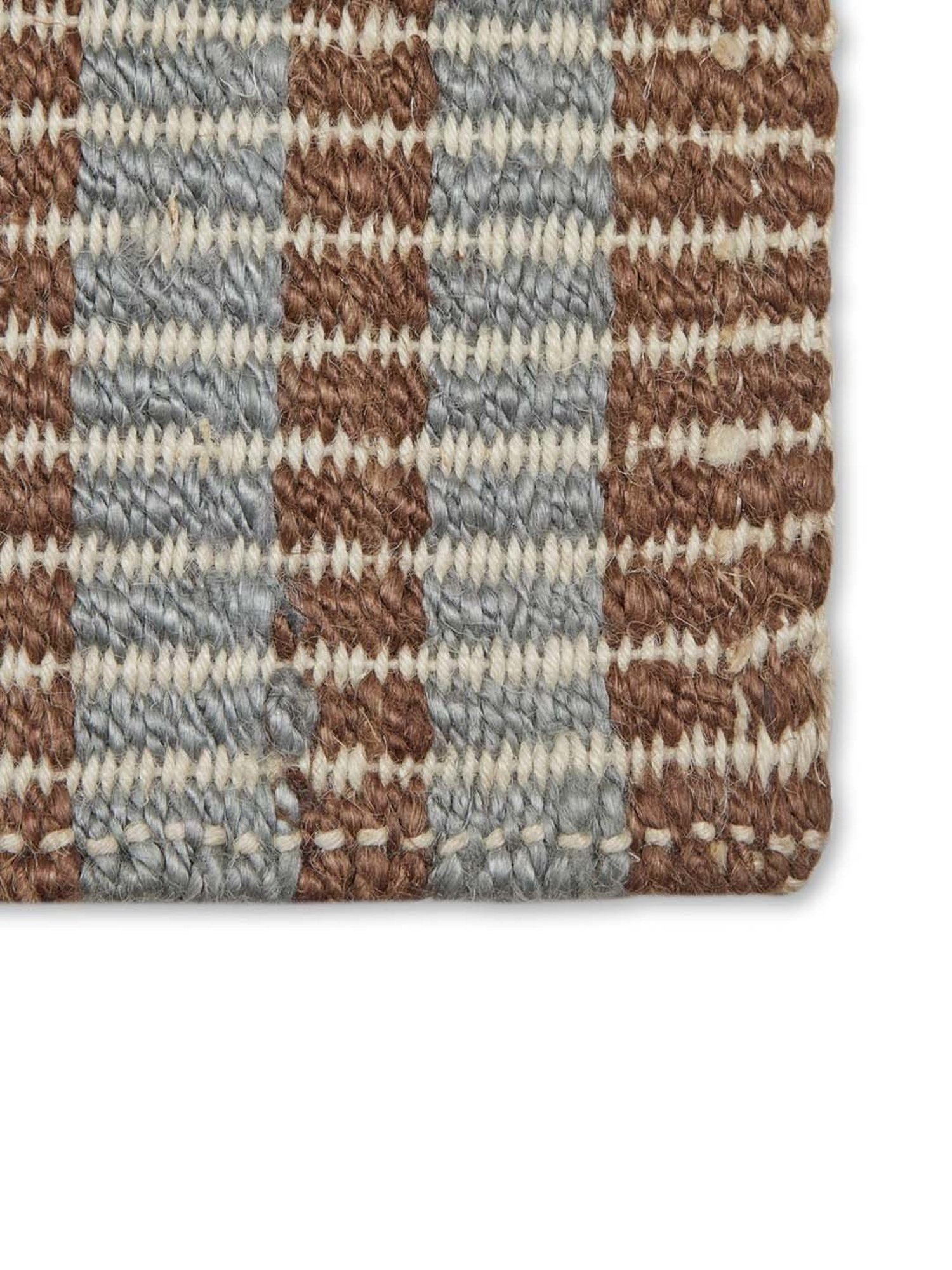 Fabindia Home Standalone Blue Jute Foot Mat