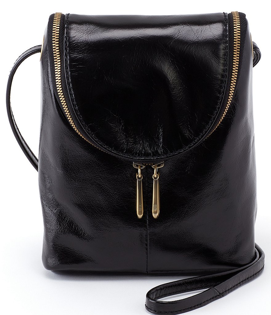 HOBO Fern Leather Zip Crossbody Bag