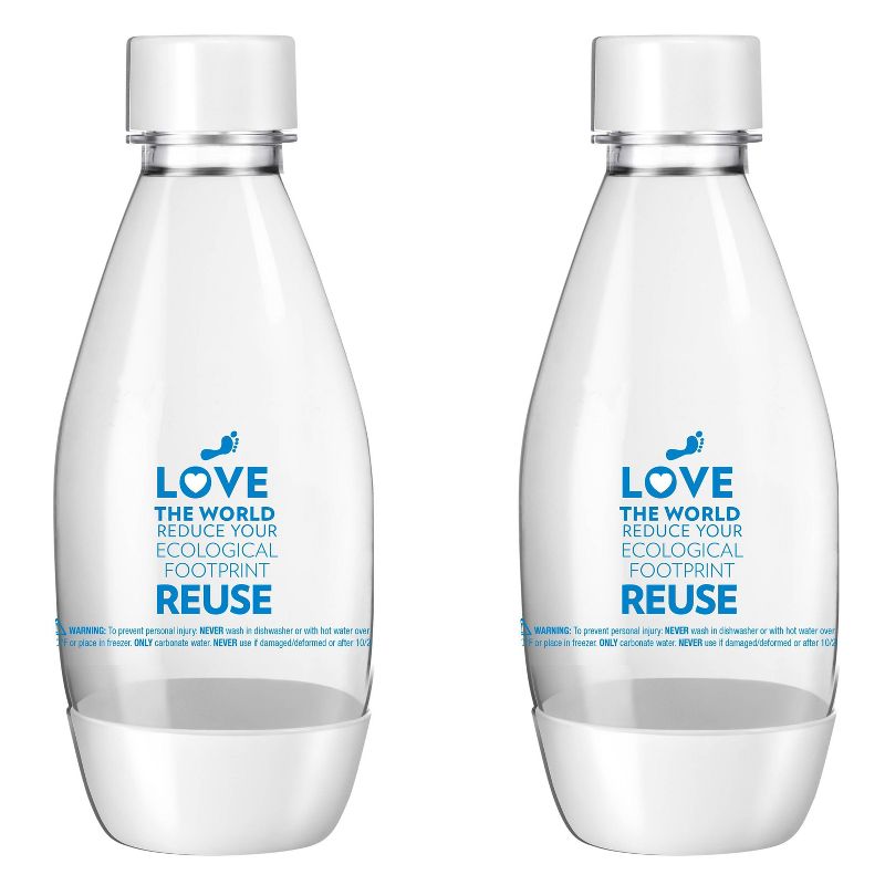 SodaStream .5L Be the Change Carbonating Bottle Twinpack