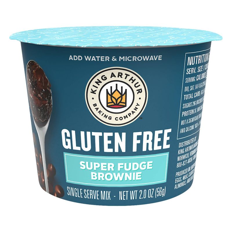 King Arthur Gluten Free Super Fudge Brownie Single Serve Mix - 2oz