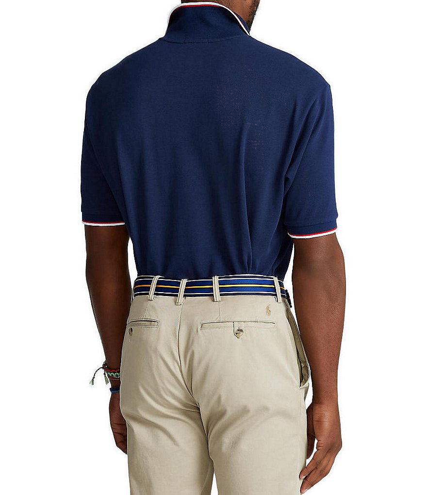 Polo Ralph Lauren Big & Tall Tipped Mesh Short-Sleeve Polo Shirt