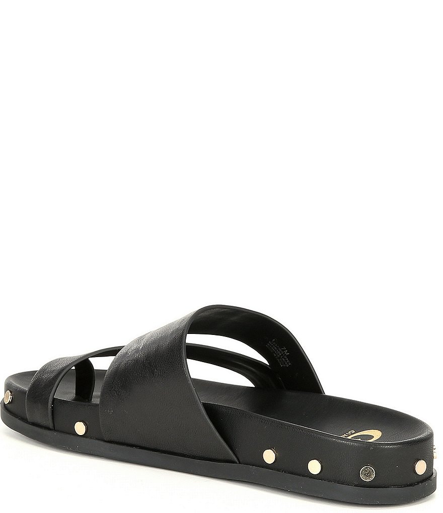 GB En-Core Leather Studded Slides