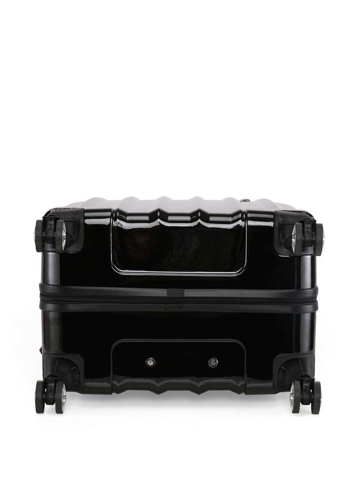 Swiss Brand Baden Black Large Hard Trolley Bag - 28 cm