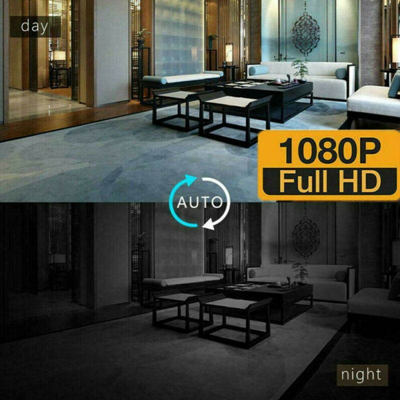 1080P Mini Hidden Spy IR-CUT Camera HD Micro Home Security Cam Night Vision Motion Detection Camera Audio Video Recorder