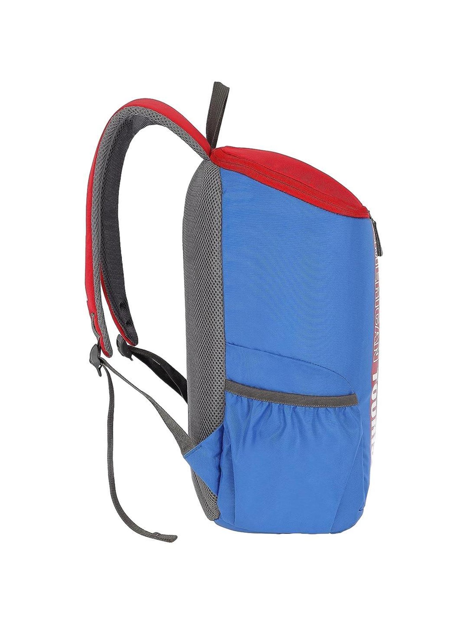American Tourister Pix Blue & Red Medium Backpack