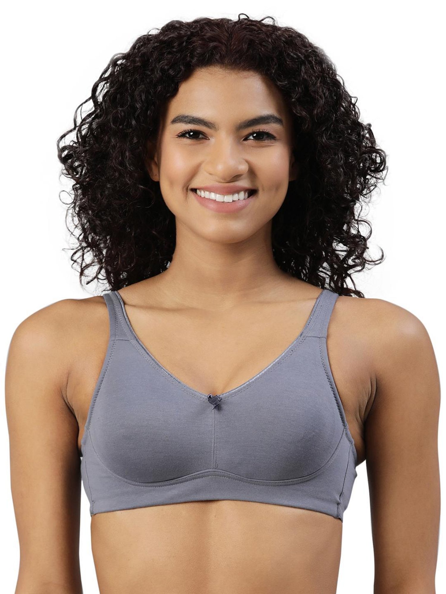BLOSSOM Grey Full Coverage Shaper Bra