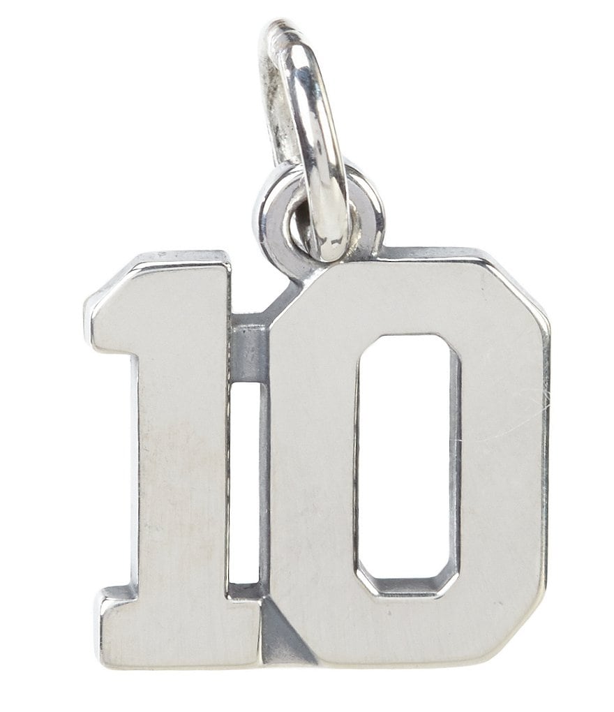 James Avery Faceted Lab-Created Amethyst February Birthstone Charm