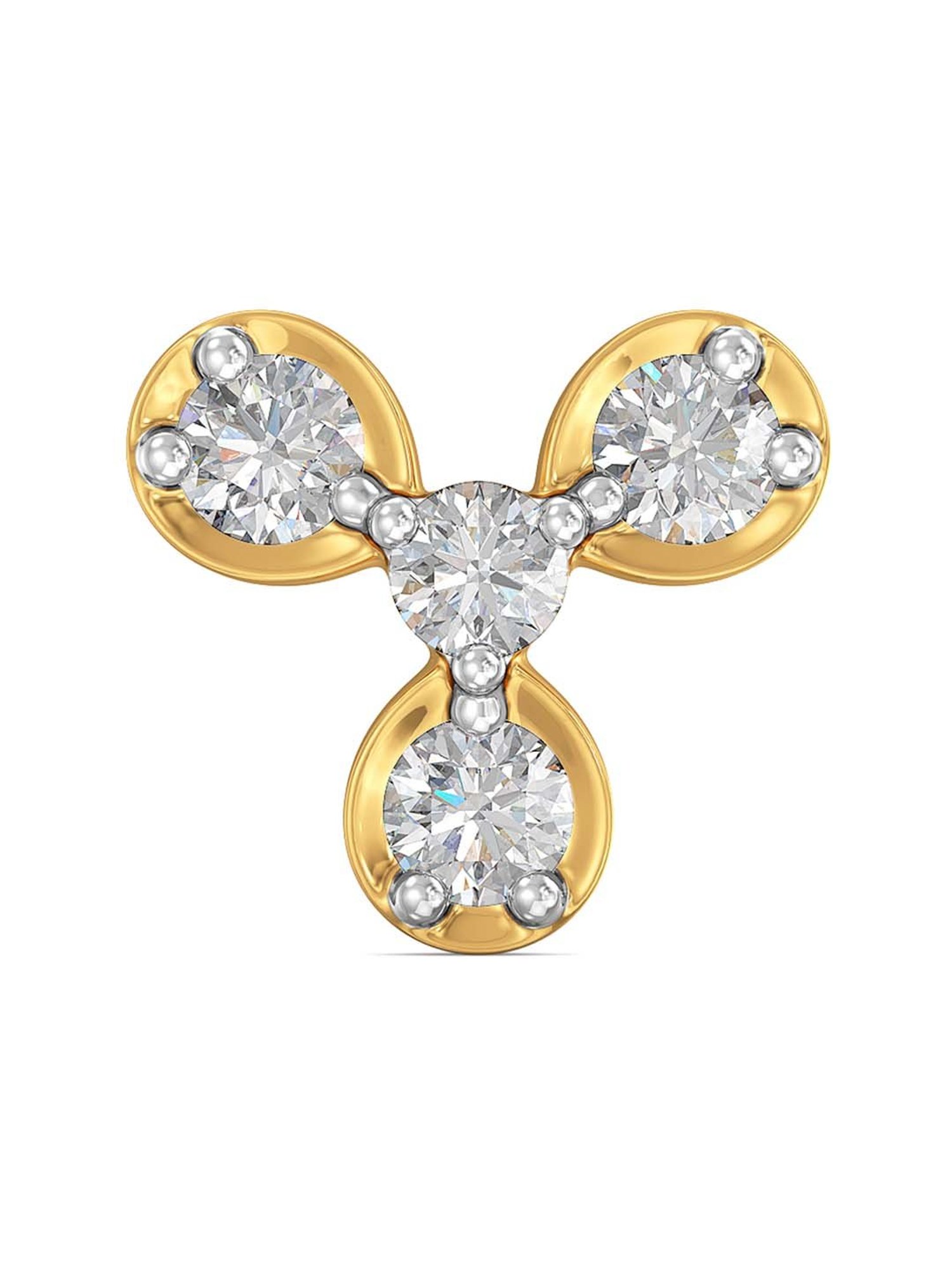 Joyalukkas 18k Gold & Diamond Nosepin