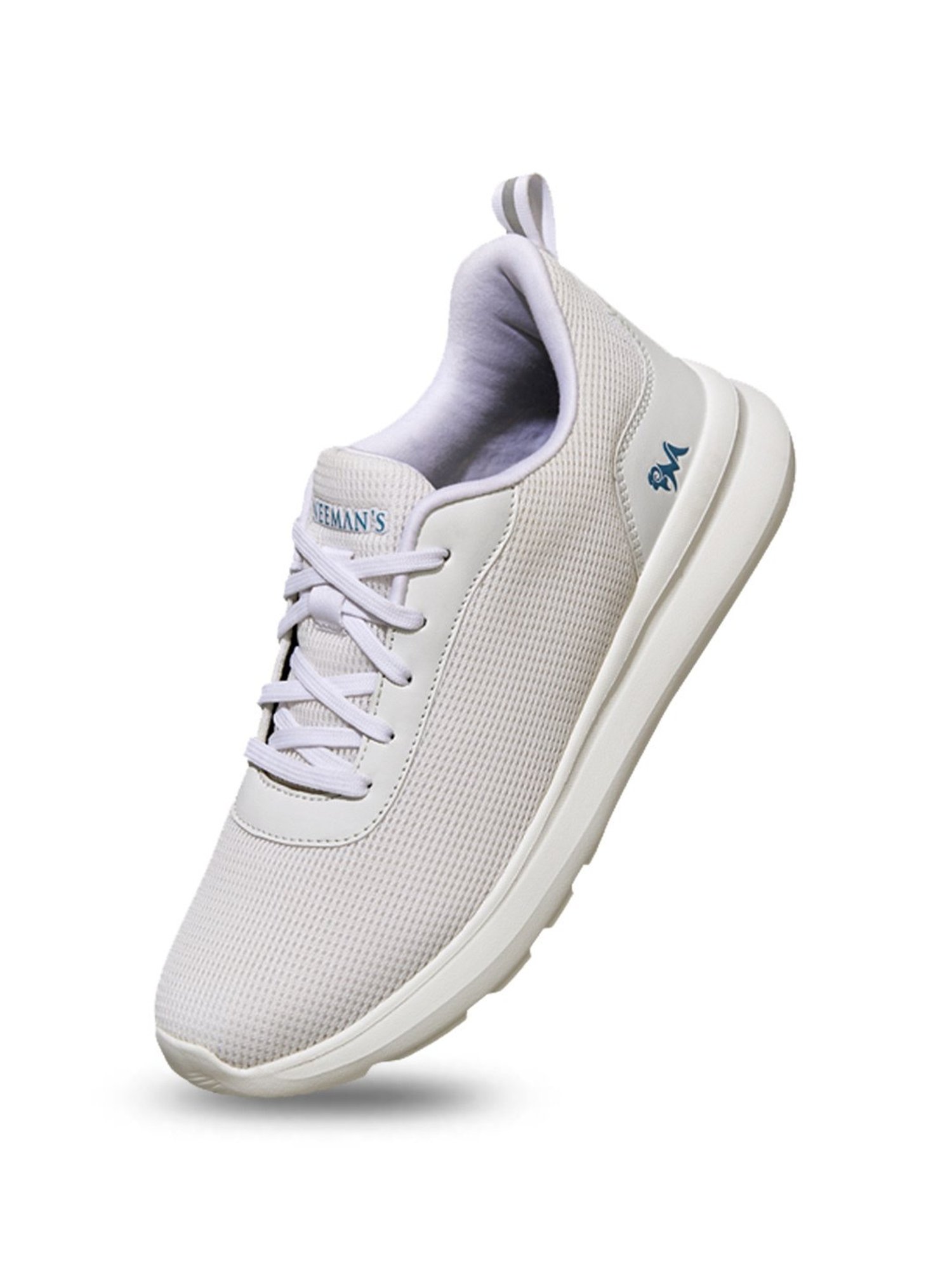 Neemans Men's Tread Basic White Training Shoes