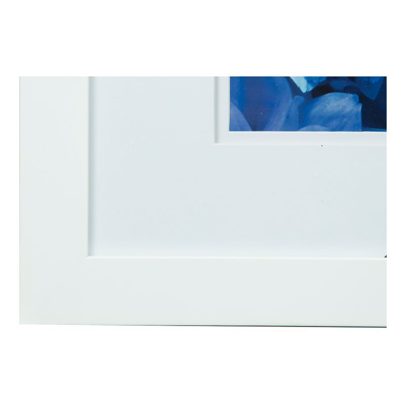 Multiple Image 10X20 Wide  Double Mat White 2-5X7 Frame - Gallery Solutions
