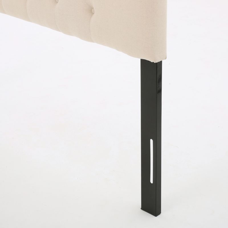 Marlen Tufted Headboard - Full/Queen - Beige - Christopher Knight Home