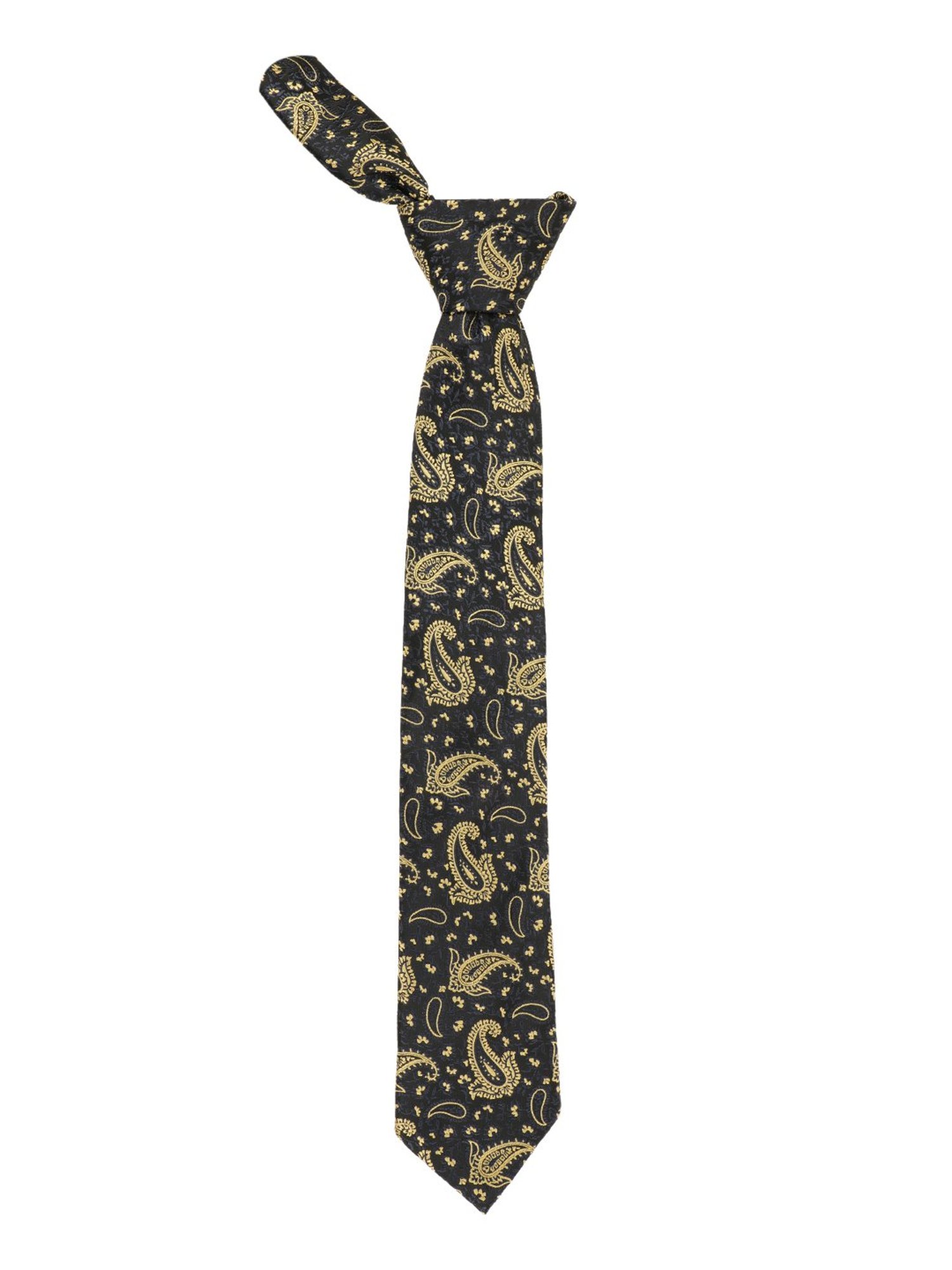 CHOKORE Red and Yellow Checks Tie