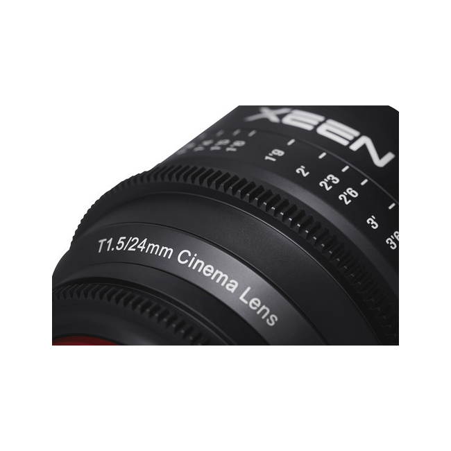 Rokinon Xeen 24mm T1.5 Cine Lens for Canon EF-Mount #XN24-C