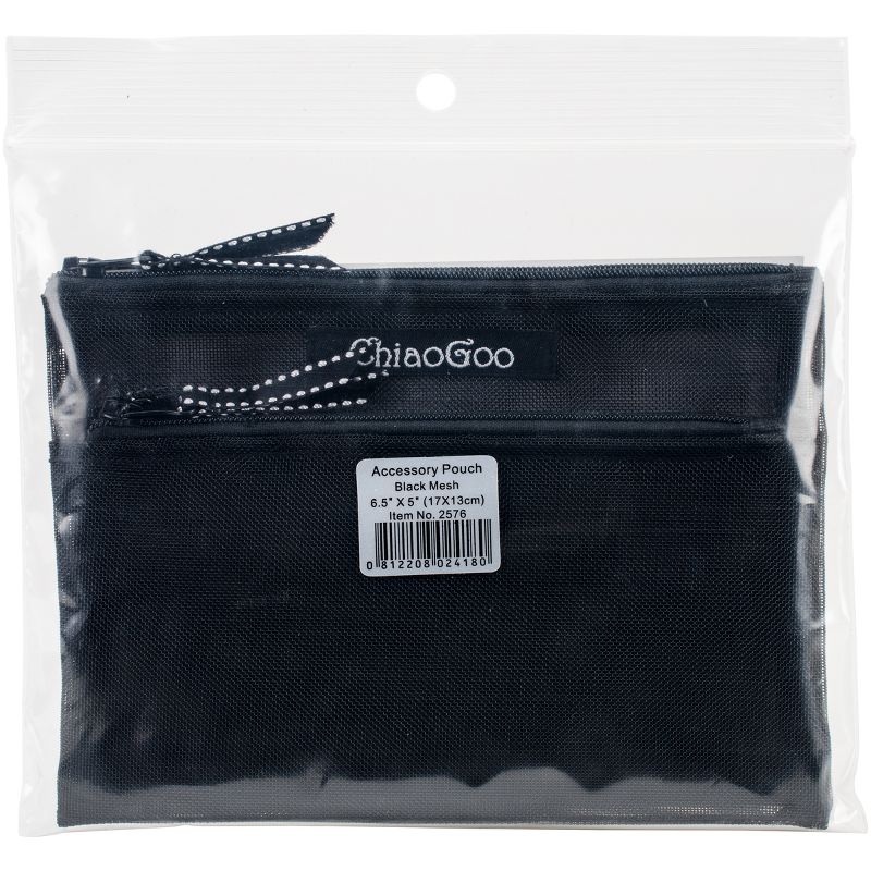 ChiaoGoo Accessory Pouch-Black Mesh