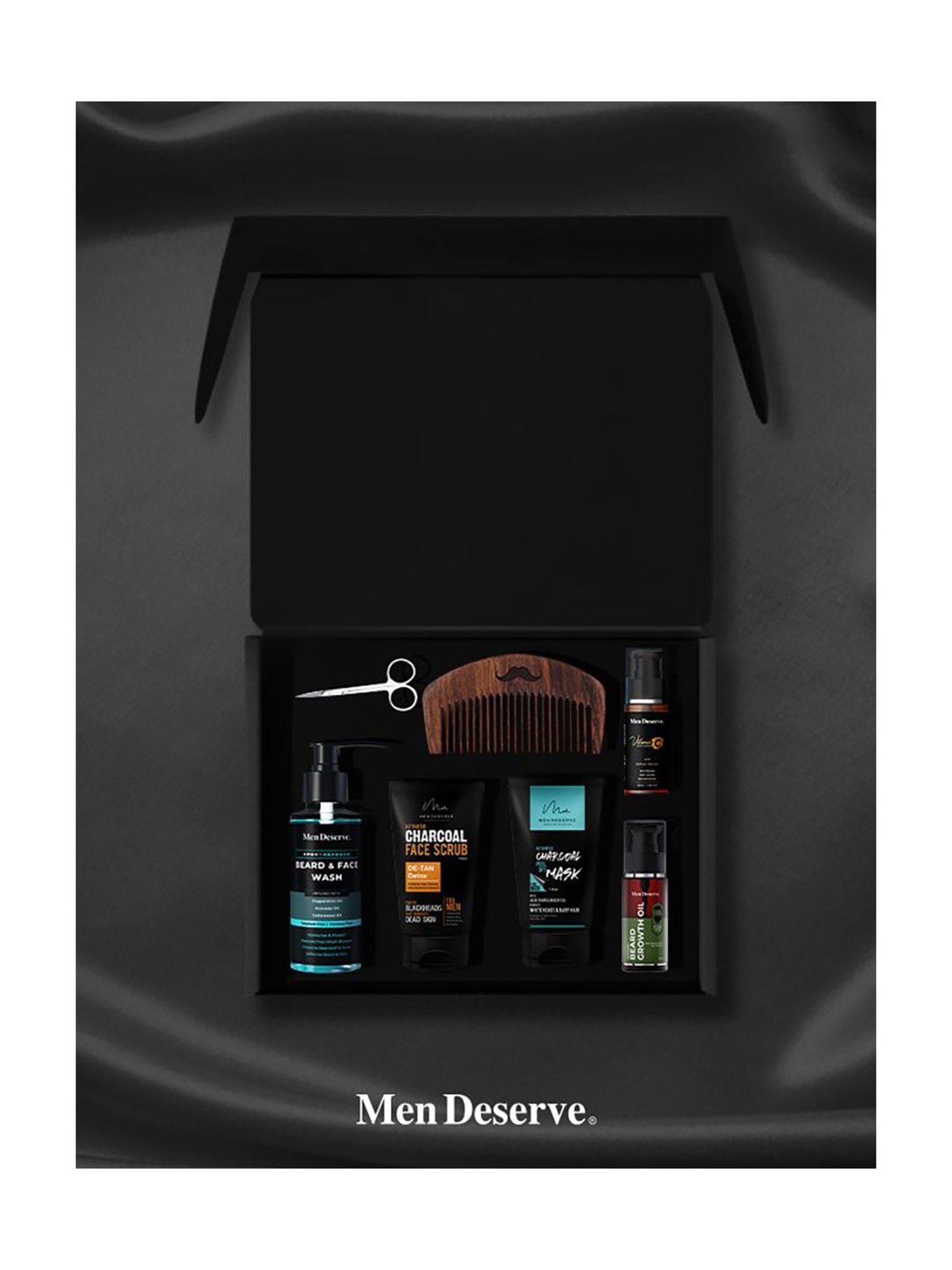 Men Grooming Kit for Face and Beard Care.