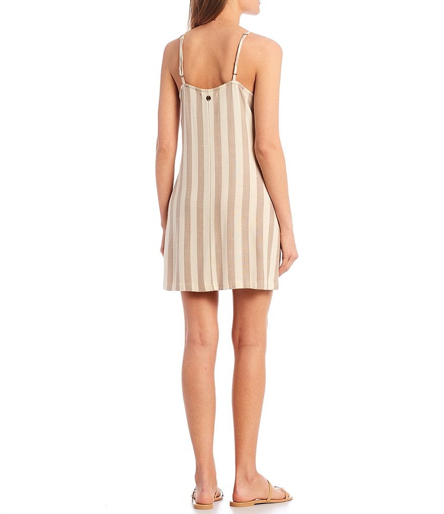 Rip Curl Ashore Striped Mini Dress