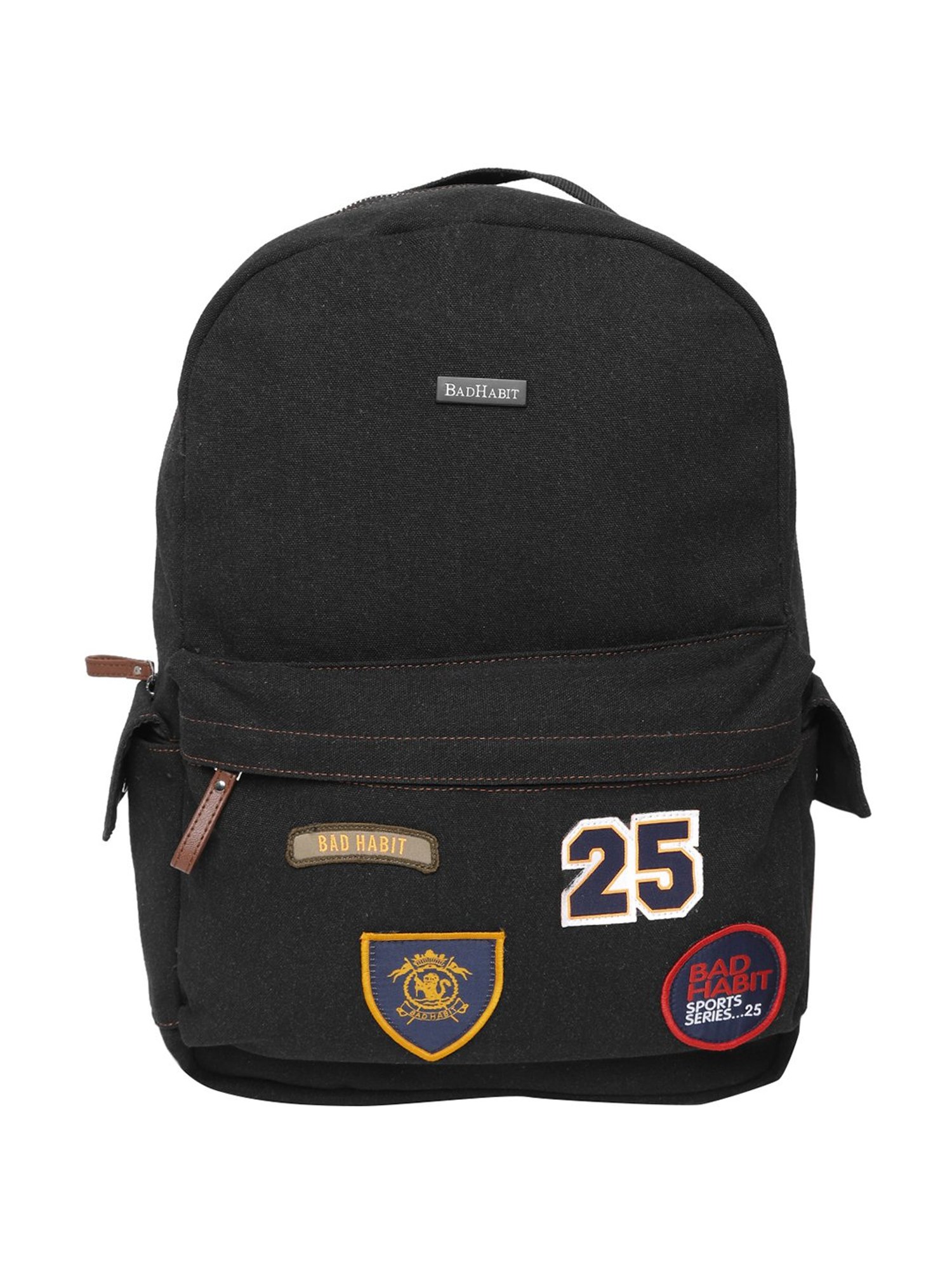 Bad Habit 23 Ltrs Black Medium Laptop Backpack