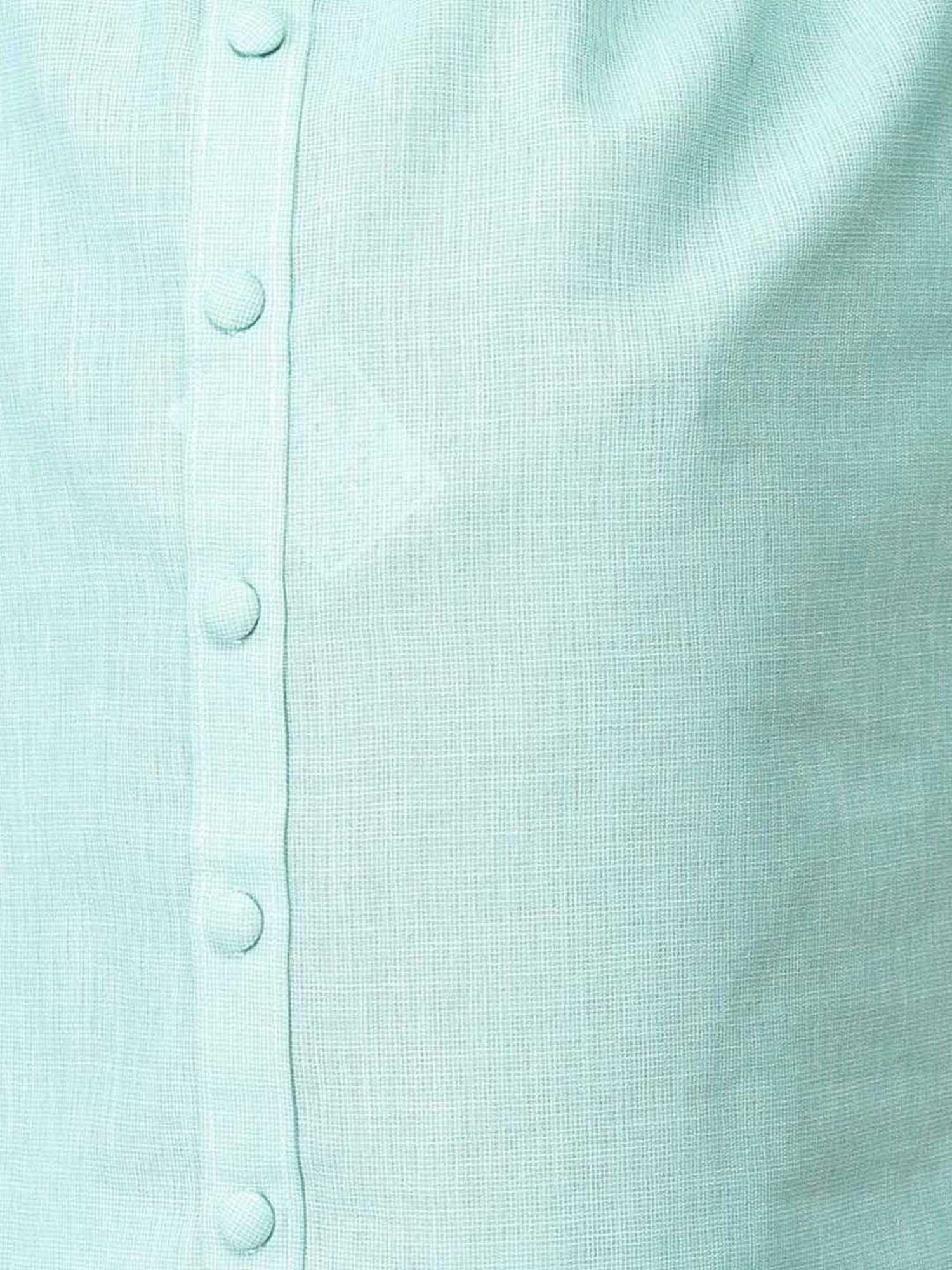 TABARD Kids Blue & White Cotton Regular Fit Kurta Set