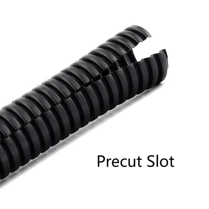 34 Wire Loom Split Tubing Auto Wire Conduit Flexible Cover