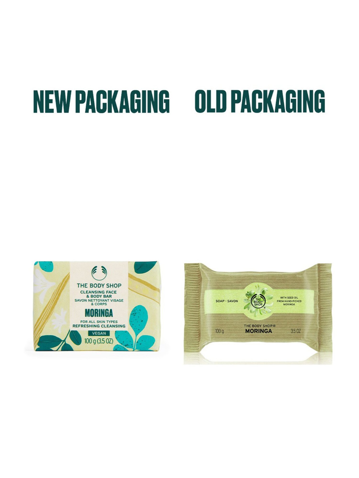 The Body Shop Moringa Soap - 100 gm